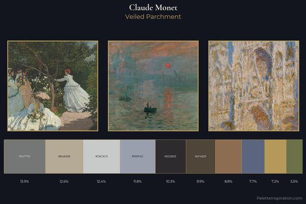 Palette Inspiration: When Old Masters Meet Modern Design