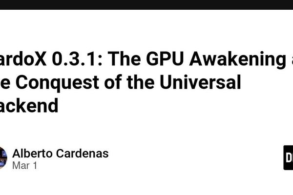 PardoX 0.3.1: A Universal Backend Engine with Rust Core and Cross-Language Performance