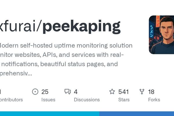 Peekaping Emerges as Strongly-Typed Contender in Self-Hosted Monitoring Arena