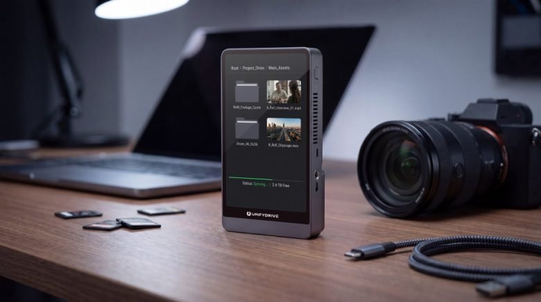 PixelMob is a portable SSD that's basically a palm-sized PC with a touchscreen display, Thunderbolt 4, WiFi and LAN - Liliputing