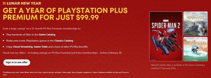 Latest sale on PlayStation Plus. 