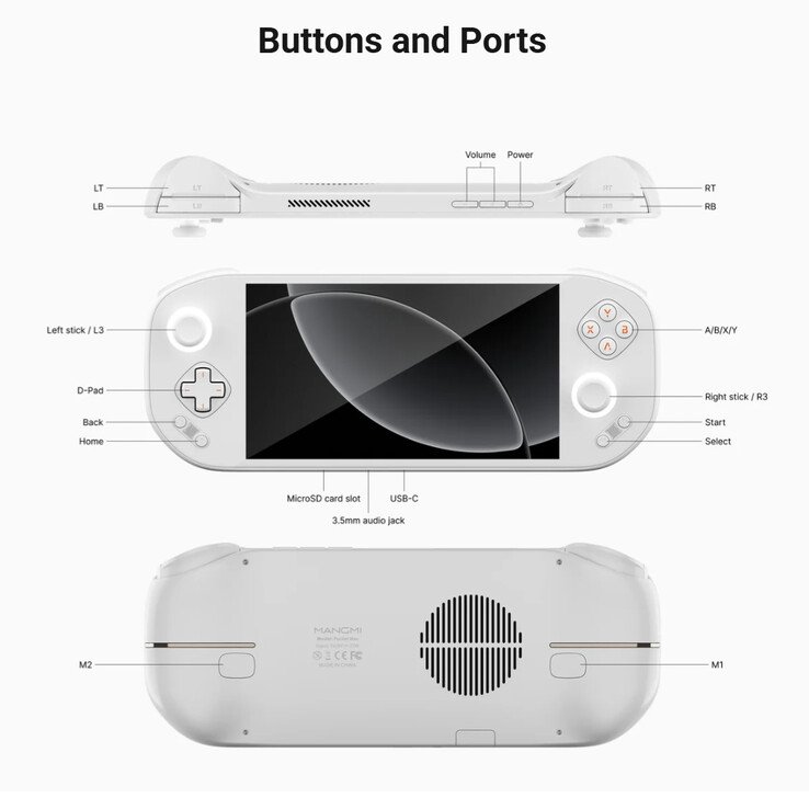 The Mangmi Pocket Max ships with Android 13.