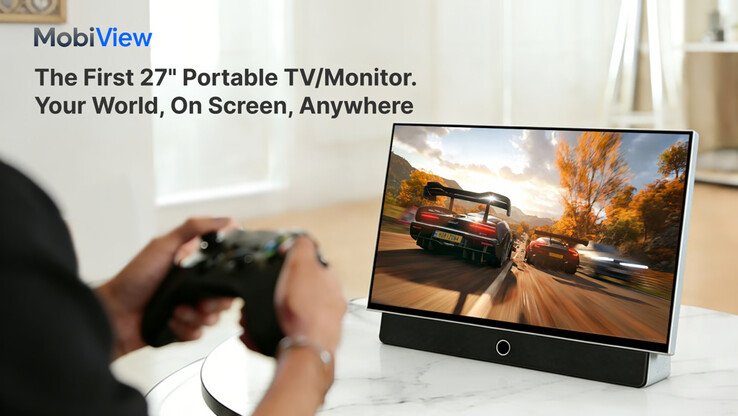 Portable 27-inch monitor with Google TV, battery and built-in soundbar launches with discount - NotebookCheck.net News