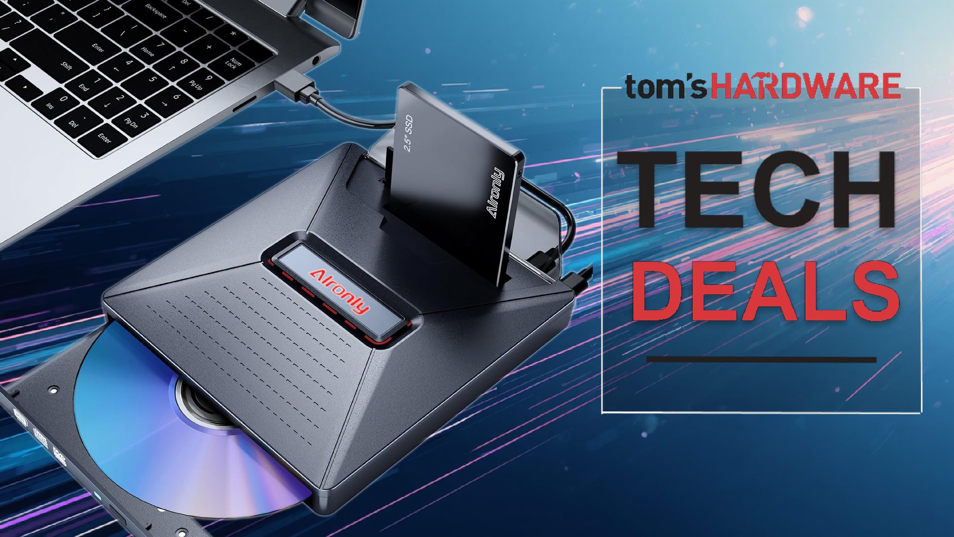 Portable USB DVD writer with SATA dock deal