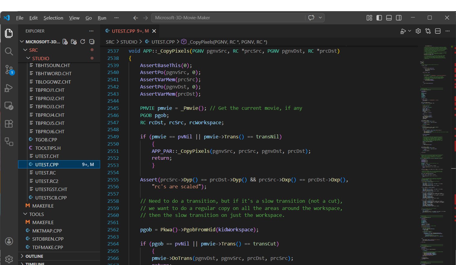Porting 3D Movie Maker to Linux - Ben Stone Online
