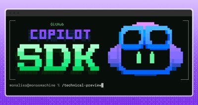 Decorative header image showing the GitHub Copilot logo and 'Copilot SDK.'
