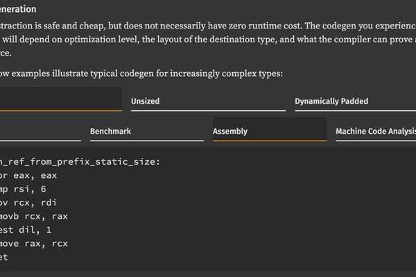 Price-Checking Zerocopy's Zero Cost Abstractions