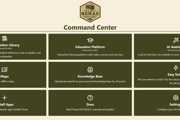 Project NOMAD Brings Free Offline Knowledge and AI to Any Computer