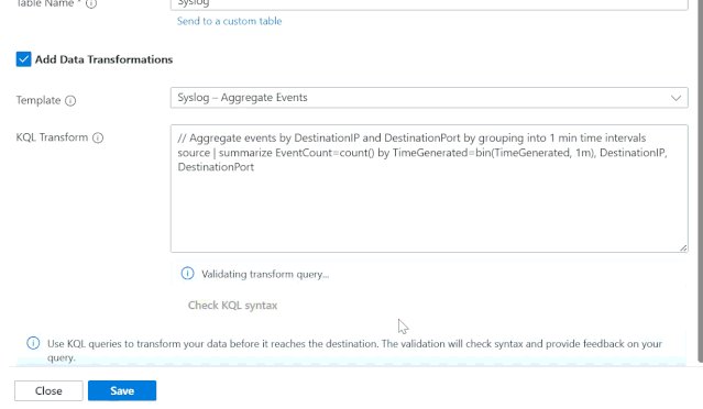 Public Preview: Azure Monitor pipeline transformations | Microsoft Community Hub