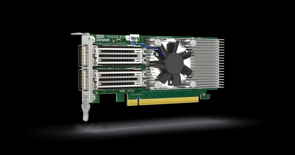QNAP Launches Dual 100GbE Network Card for High-Speed NAS and Workstations
