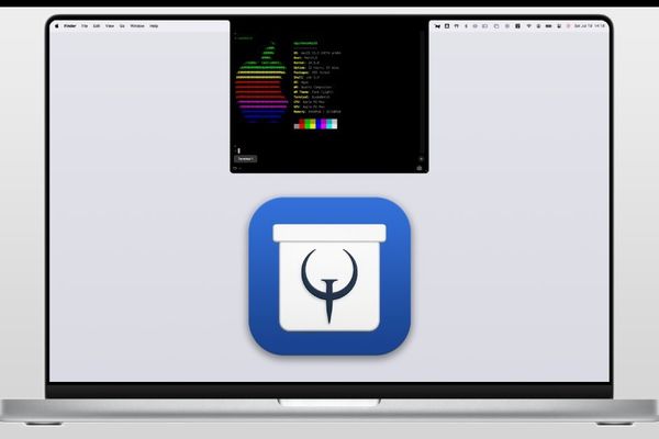 QuakeNotch Transforms Your MacBook Notch into a Power User's Terminal and Visualizer