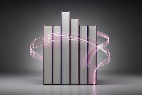 Reading across books with Claude Code