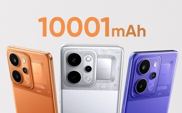 The Realme P4 Power 5G is equipped with a massive 10,001 mAh battery (Image source: Realme)