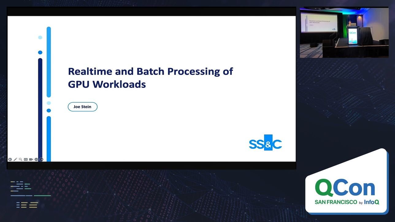 Realtime and Batch Processing of GPU Workloads - InfoQ