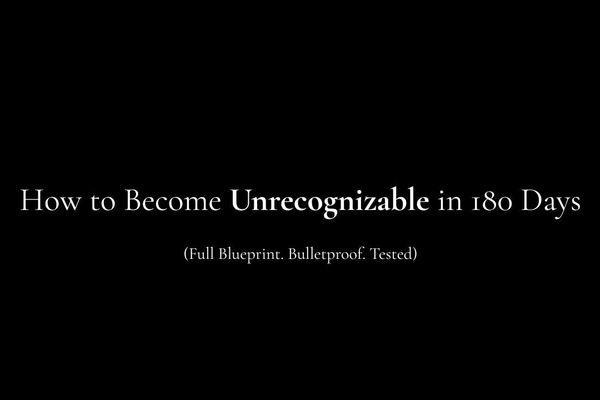 The 180-Day Transformation Blueprint: Engineering a New Life