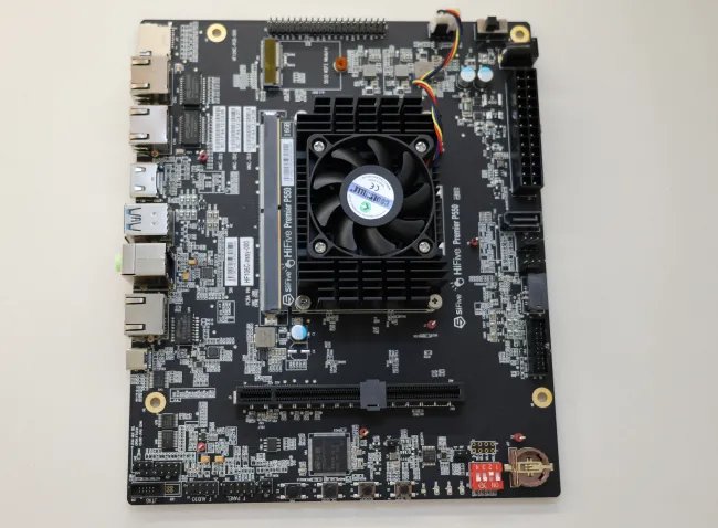 SiFive HiFive Premier P550 board