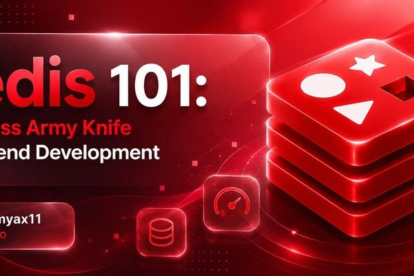 Redis 101: The Swiss Army Knife of Backend Development