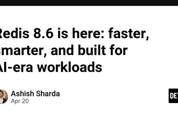 Redis 8.6 GA: Performance Leaps and AI‑Ready Features