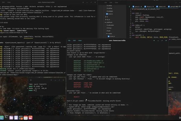Redox OS Achieves Major Milestone: Rust Compiler and Cargo Now Native