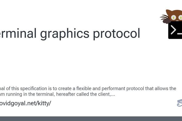 Reinventing Terminal UIs: The Kitty Graphics Protocol and a New Era of Rich Text Interfaces