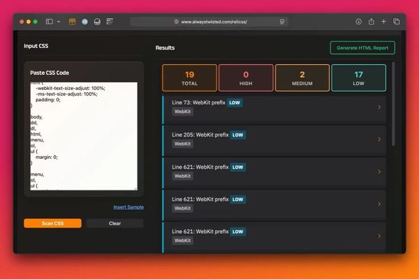 ReliCSS: Excavating the Skeletons in Your CSS Closet