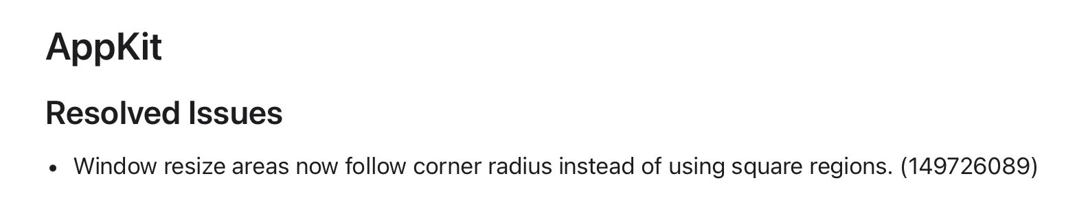 Resizing windows on macOS Tahoe – the saga continues – no.heger