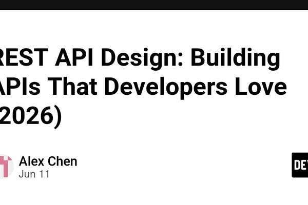 REST API Design in 2026: Predictable Contracts Beat Clever Endpoints