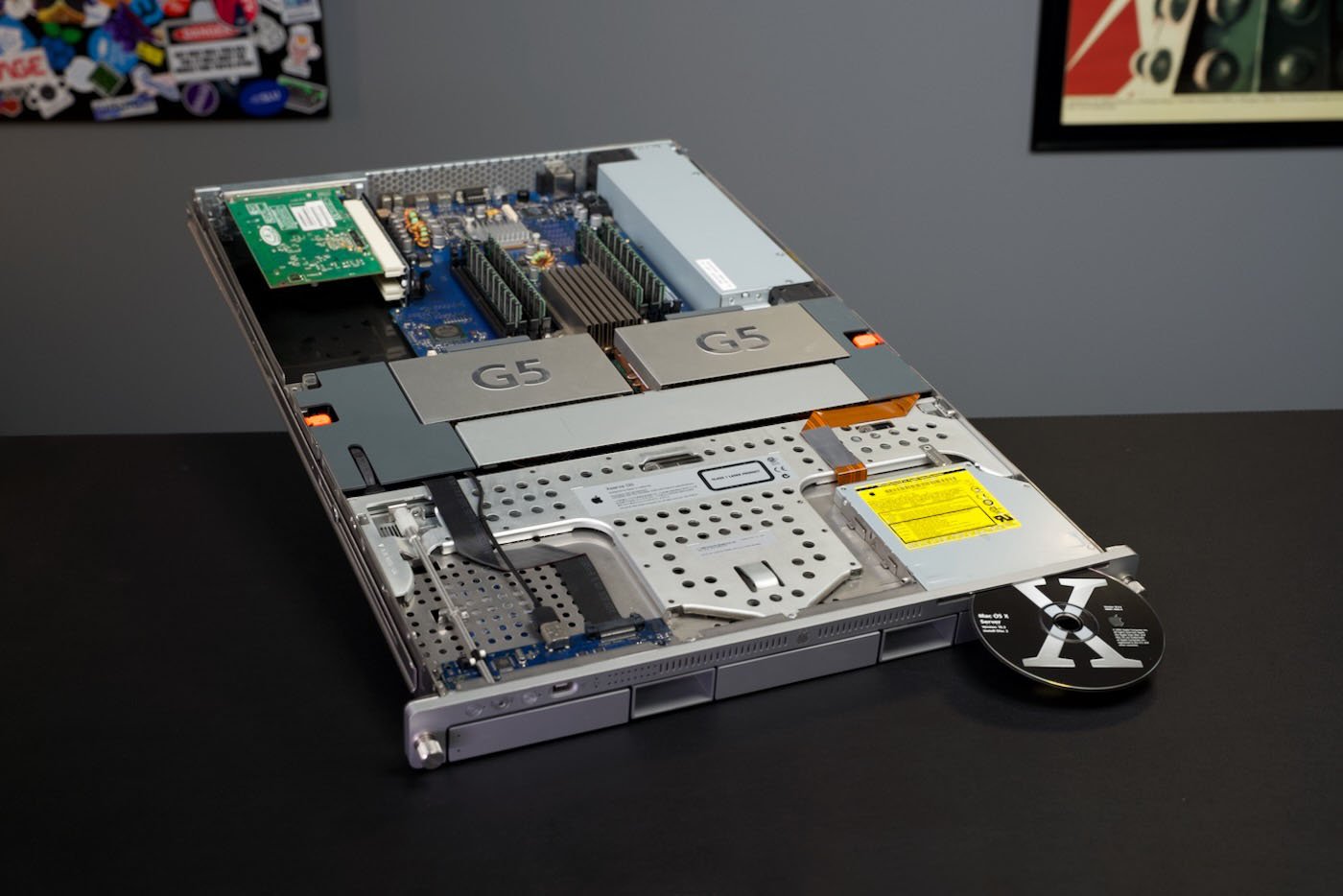 Xserve G5 on Jeff's desk