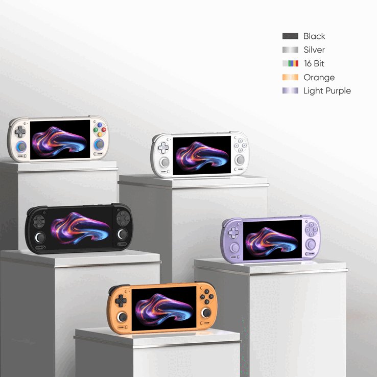 The Retroid Pocket 6 comes in 5 different themes currently (image source: Retroid)