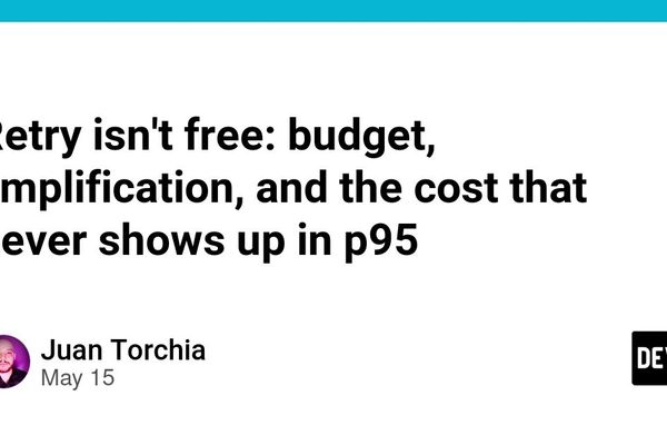 When Retries Aren’t Free: Budget, Amplification, and Hidden Costs in Latency Percentiles
