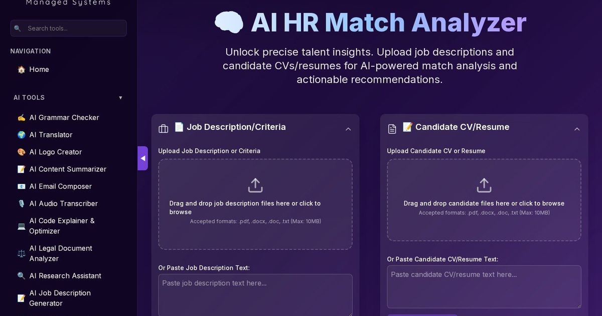 Revolutionize Recruiting with AI HR Match Analyzer – The Next Step in Talent Automation