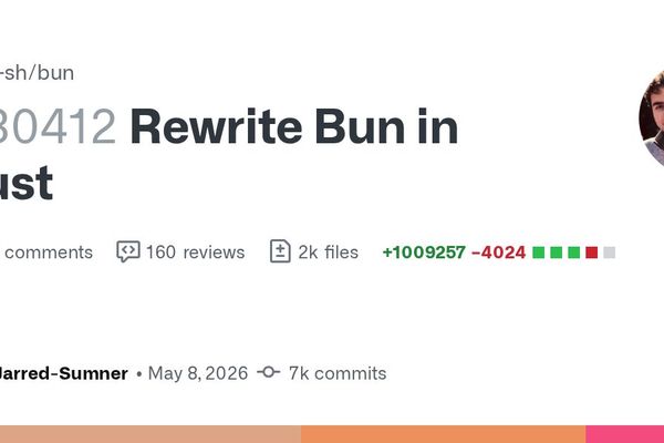 Bun Shifting from Zig to Rust: Performance Gains and Memory Safety Improvements
