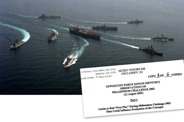 Rigged War Game Exposes U.S. Military Vulnerabilities to Low-Tech Warfare