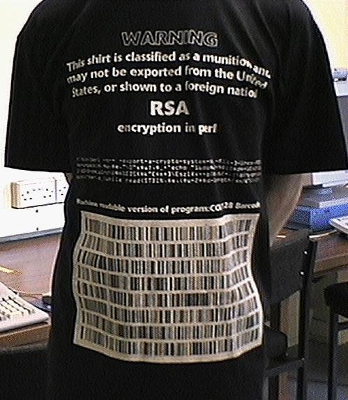 Adam Back's munitions T-shirt
