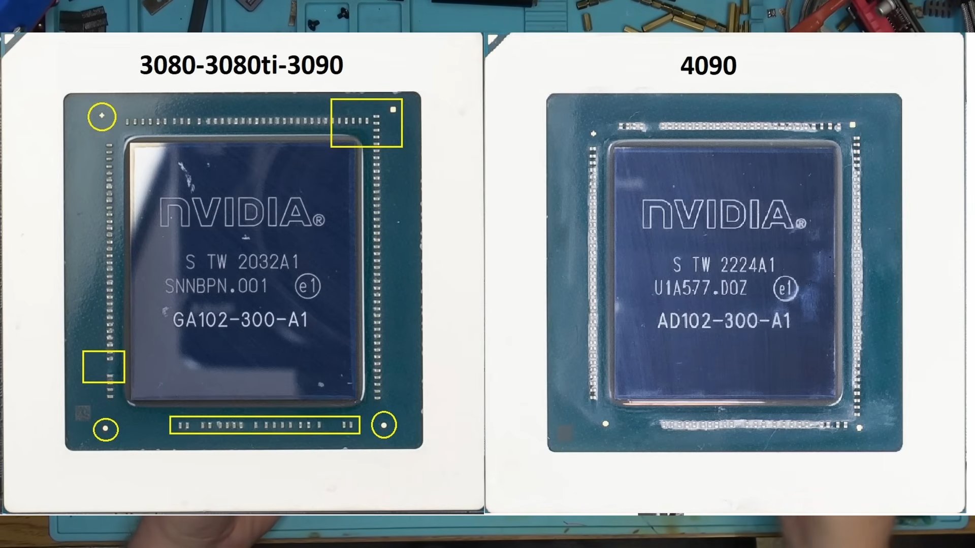 Turing versus Blackwell cores