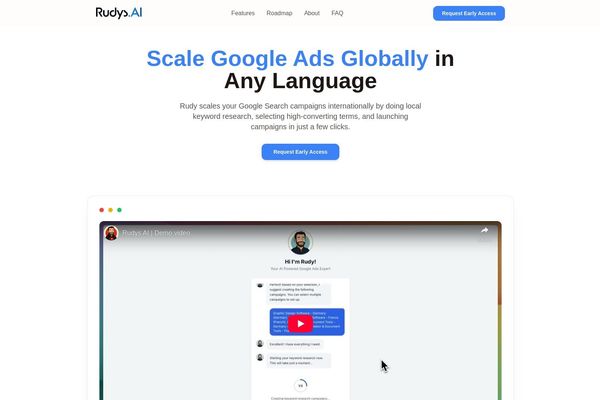 Rudy's AI Debuts: A Developer-First Platform for Building 'Lovable' AI Applications