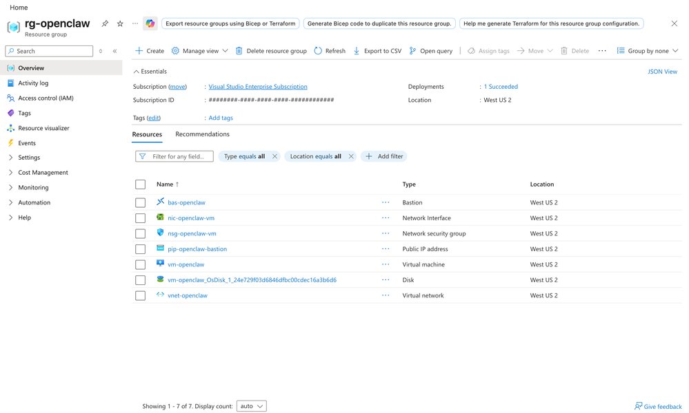 Run OpenClaw Agents on Azure Linux VMs (with Secure Defaults) | Microsoft Community Hub