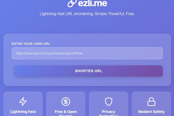 The Art of Purpose-Built Software: A Deep Dive into ezlime's Efficient Link Shortening