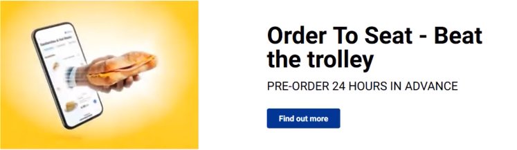 Order to Seat - Beat the trolley