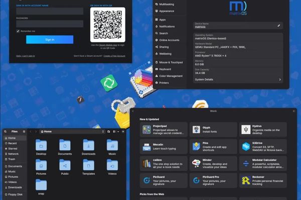 matrixOS: A New Immutable Gentoo-Based Linux Distribution for Gaming