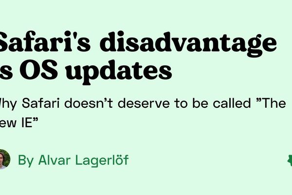 Safari's OS-Tied Updates: The Hidden Bottleneck for Web Feature Adoption