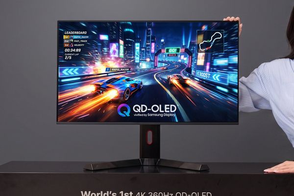 Samsung Display Unveils World’s First 4K 360 Hz QD‑OLED Monitor Panel