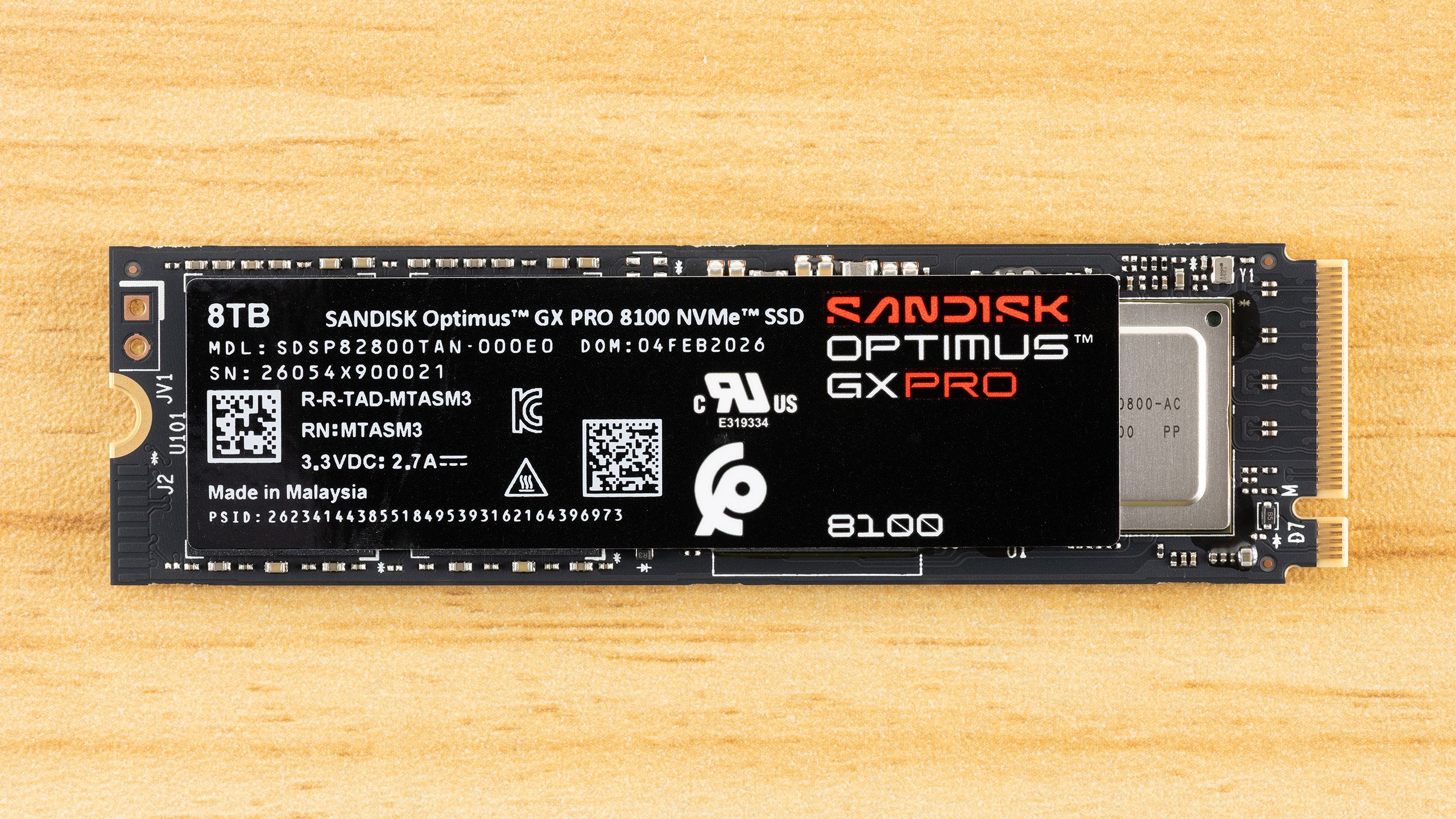 SanDisk Optimus GX Pro 8100 8TB SSD