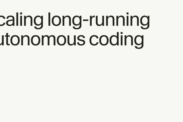 Scaling long-running autonomous coding · Cursor