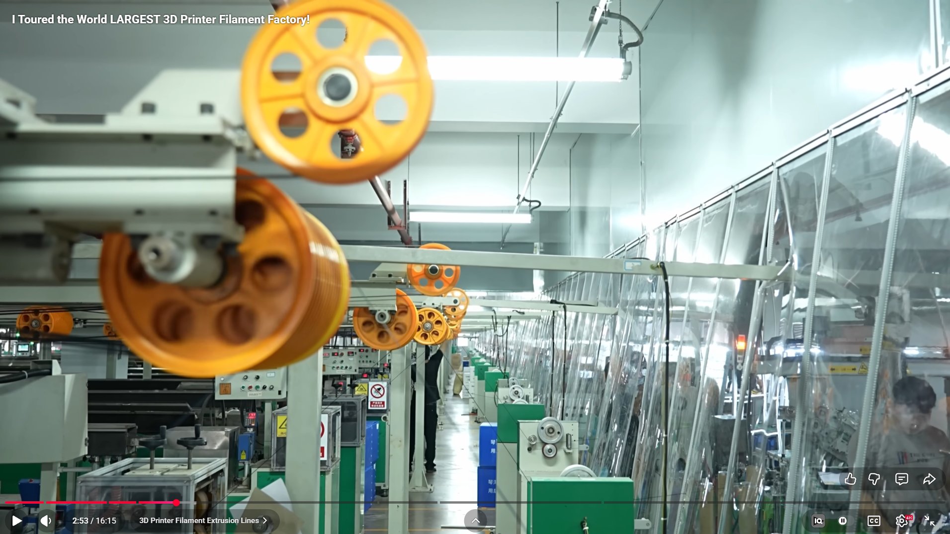 Tracing 3D Printing Filament