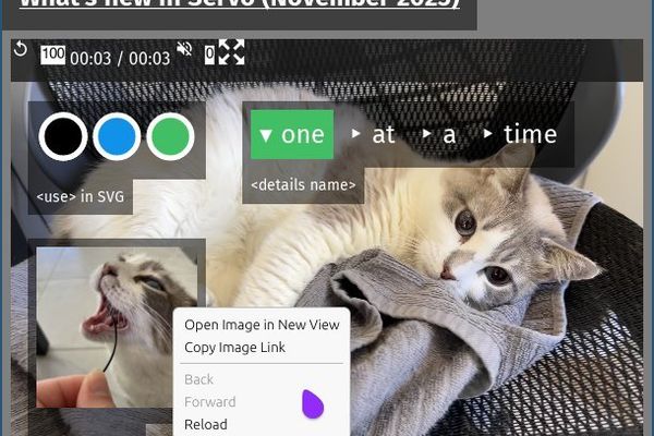 Servo 0.0.3 Advances Browser Engine with Parallel CSS Parsing and Enhanced Cryptography