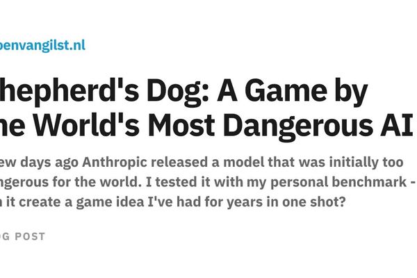 Claude Fable's Shepherd's Dog Test Shows Why AI Coding Benchmarks Are Getting Personal