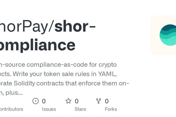 Shor Compliance: Automating Crypto Regulatory Guardrails with Compliance-as-Code
