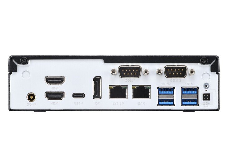 The Shuttle XPC slim DB860 mini PC boasts a healthy array of ports.