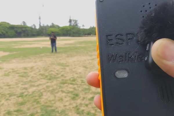 Someone made a pair of wireless Walkie-Talkies using ESP32s, and so can you